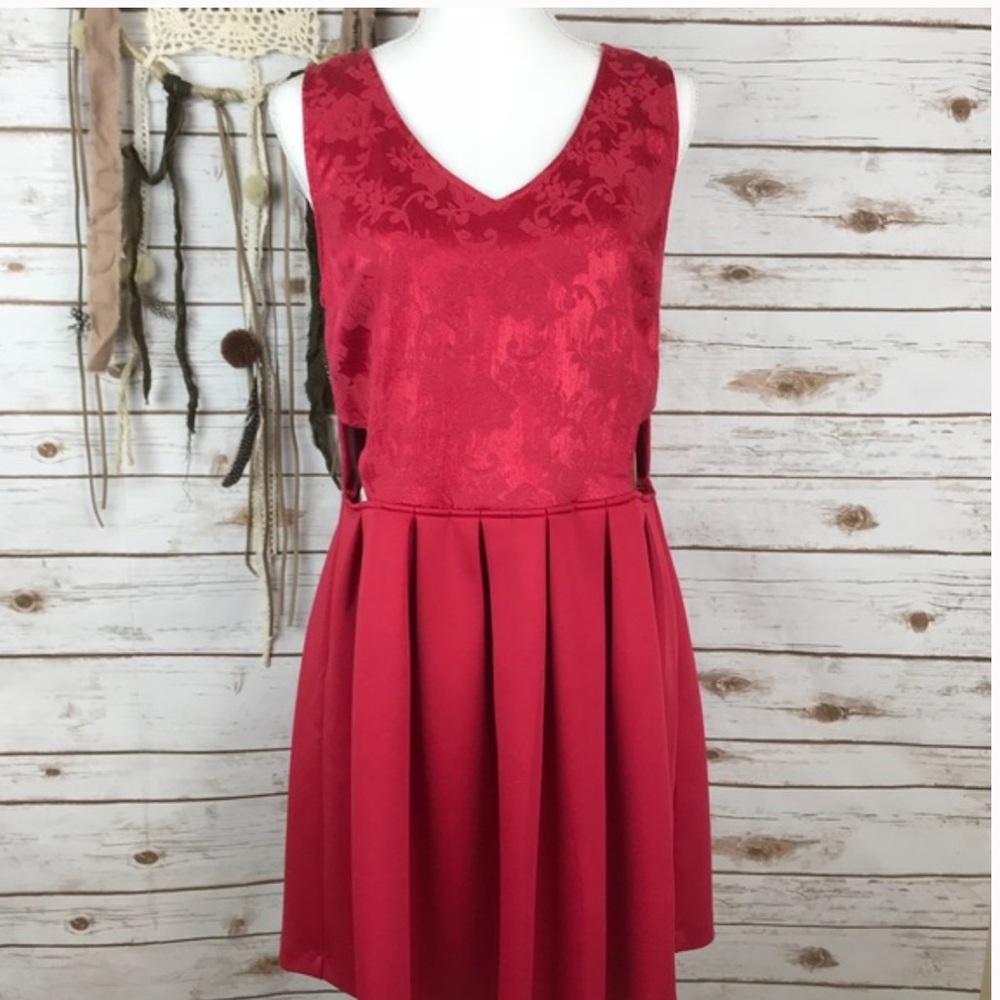 Juniors Takara Fit And Flare Party Dress